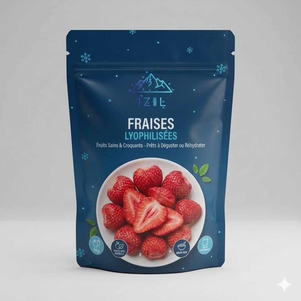 Fraises Lyophilisées
