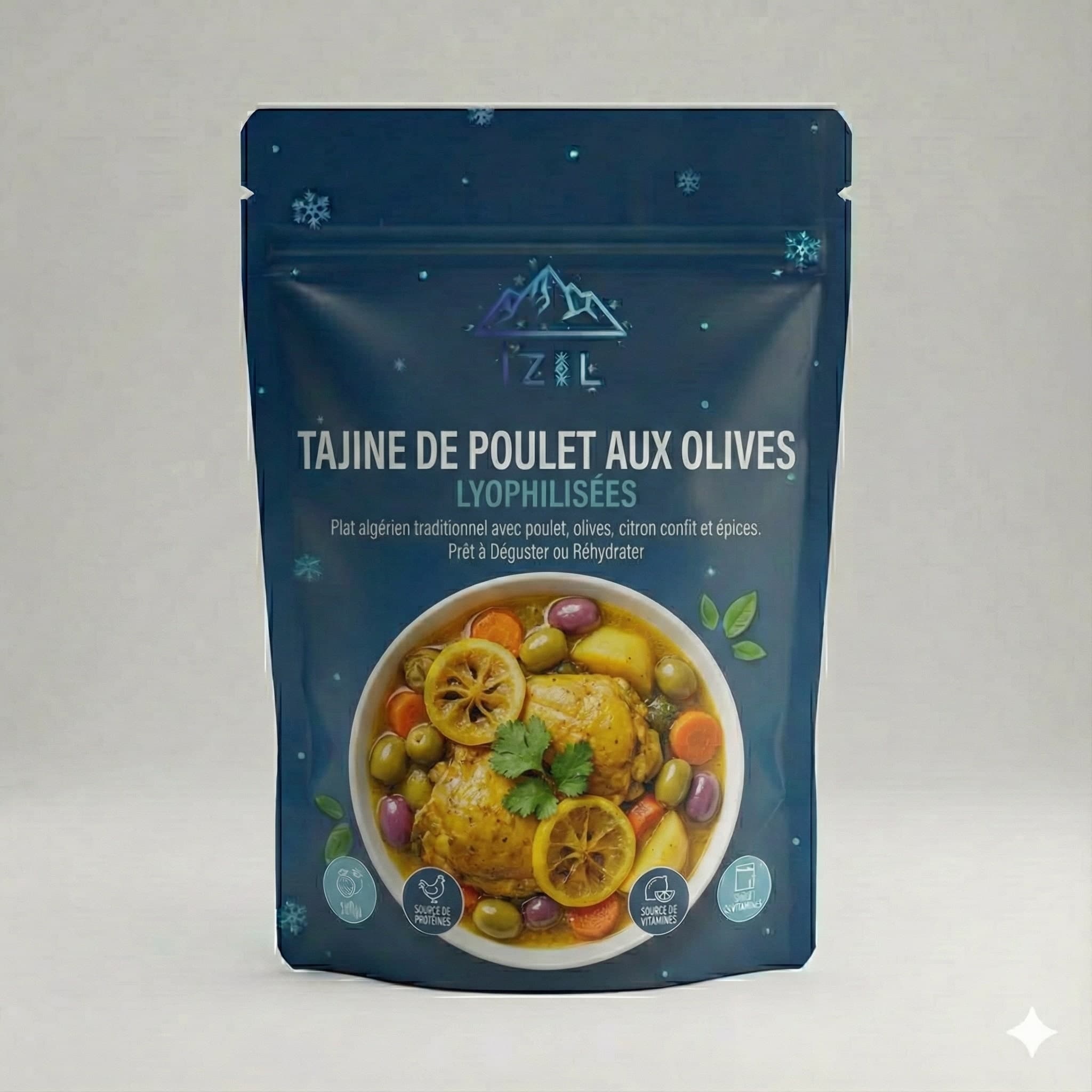 Tajine de Poulet Lyophilisé